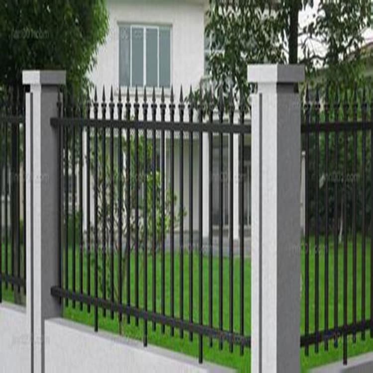 Galvanized Tubular Steel Fence Panel Wall Design